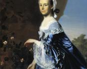 Mrs. James Warren (Mercy Otis) - 约翰·辛格顿·科普利